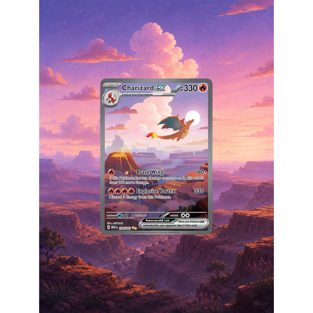 Charizard Extended Art Display