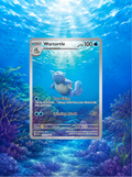 Pokémon trading card featuring Wartortle on an underwater background